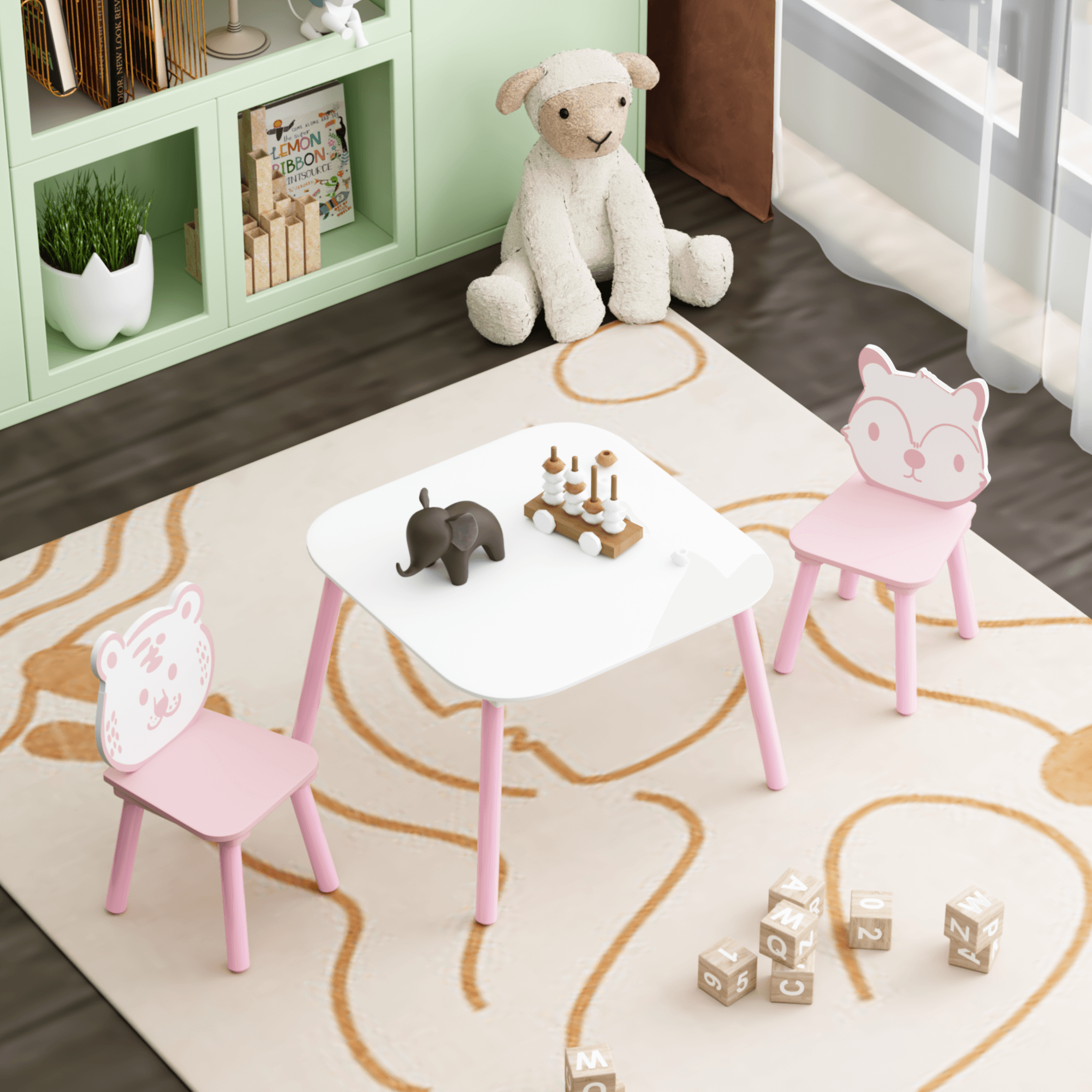 Kids Table and Chair Set