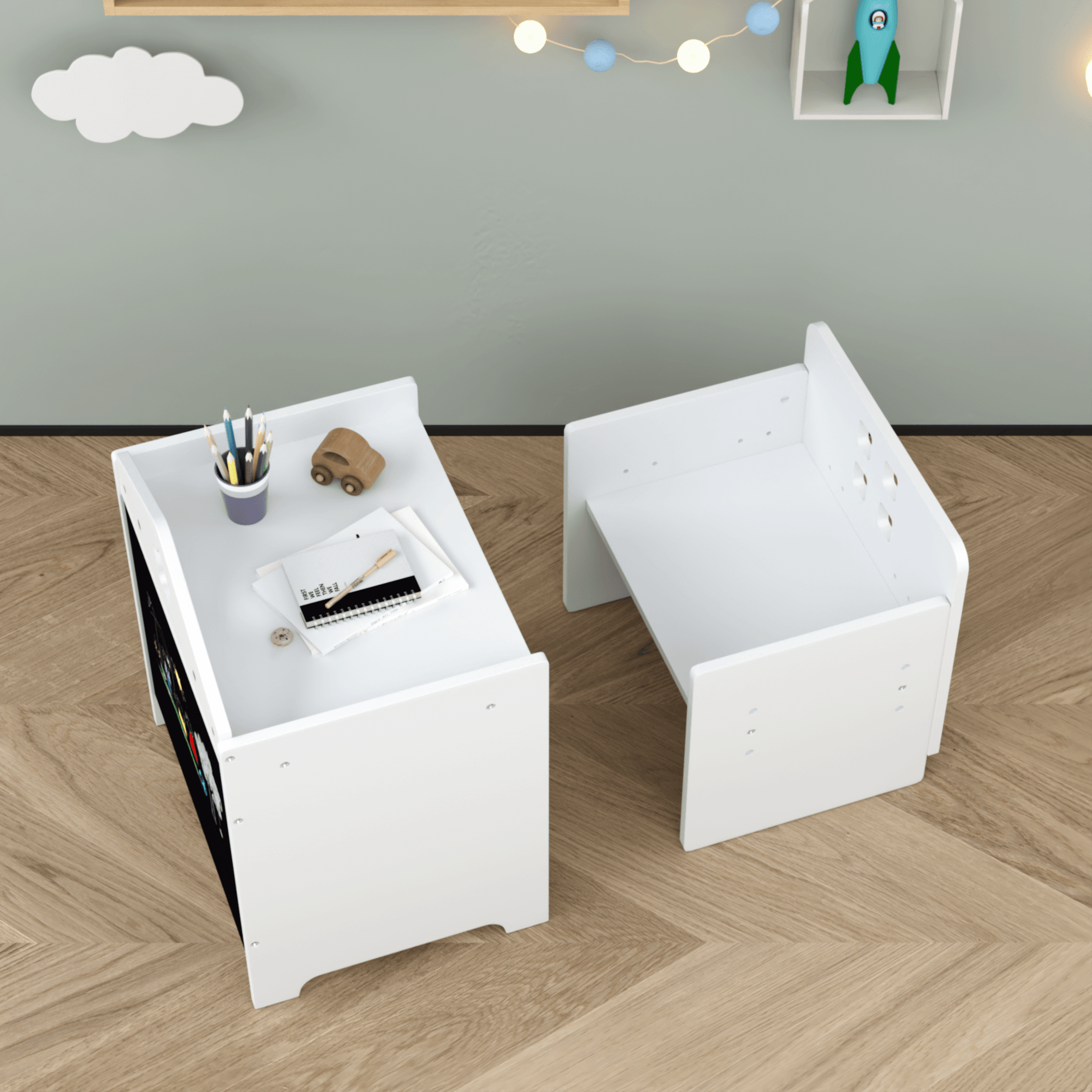 Montessori Weaning Table and Chair Set