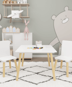 Wooden Activity Play Table Set