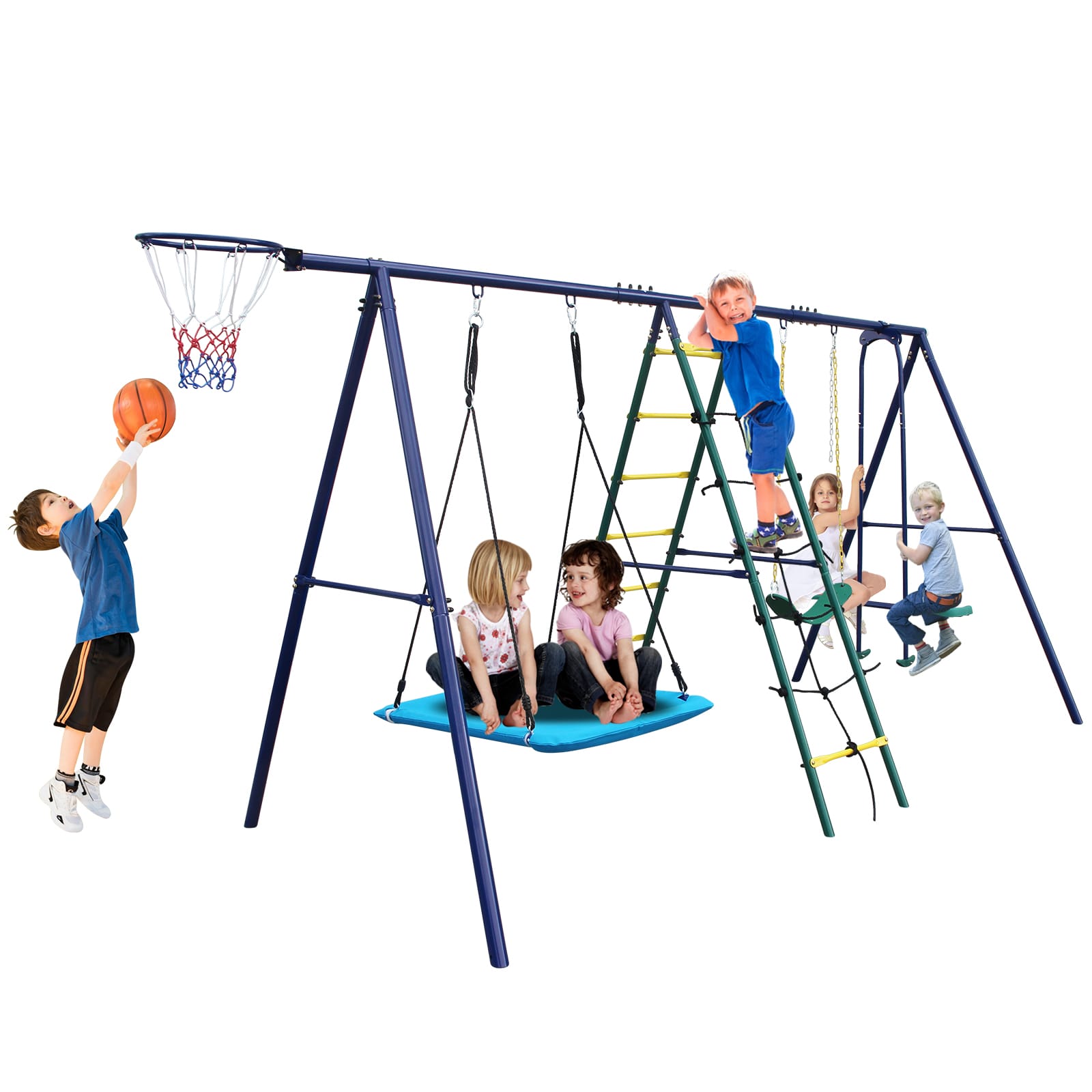 6 in 1 Swing Sets