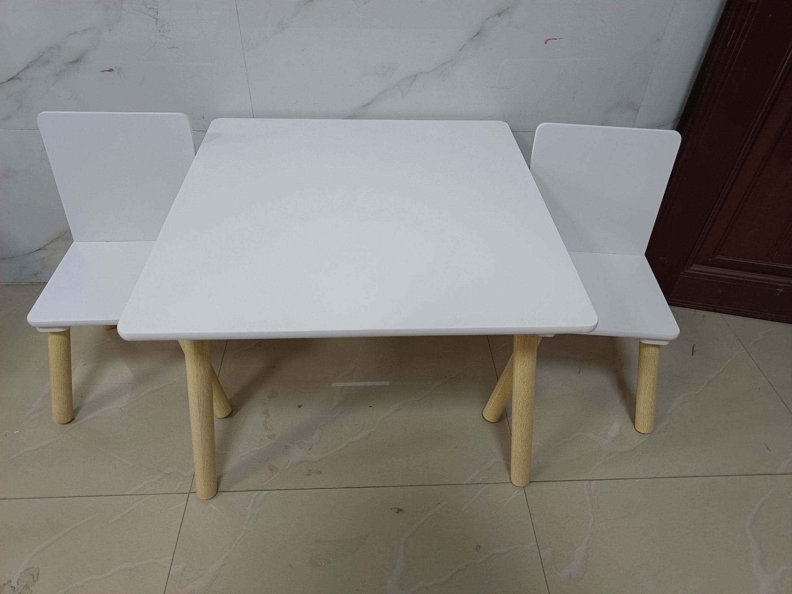 Wooden Activity Play Table Set