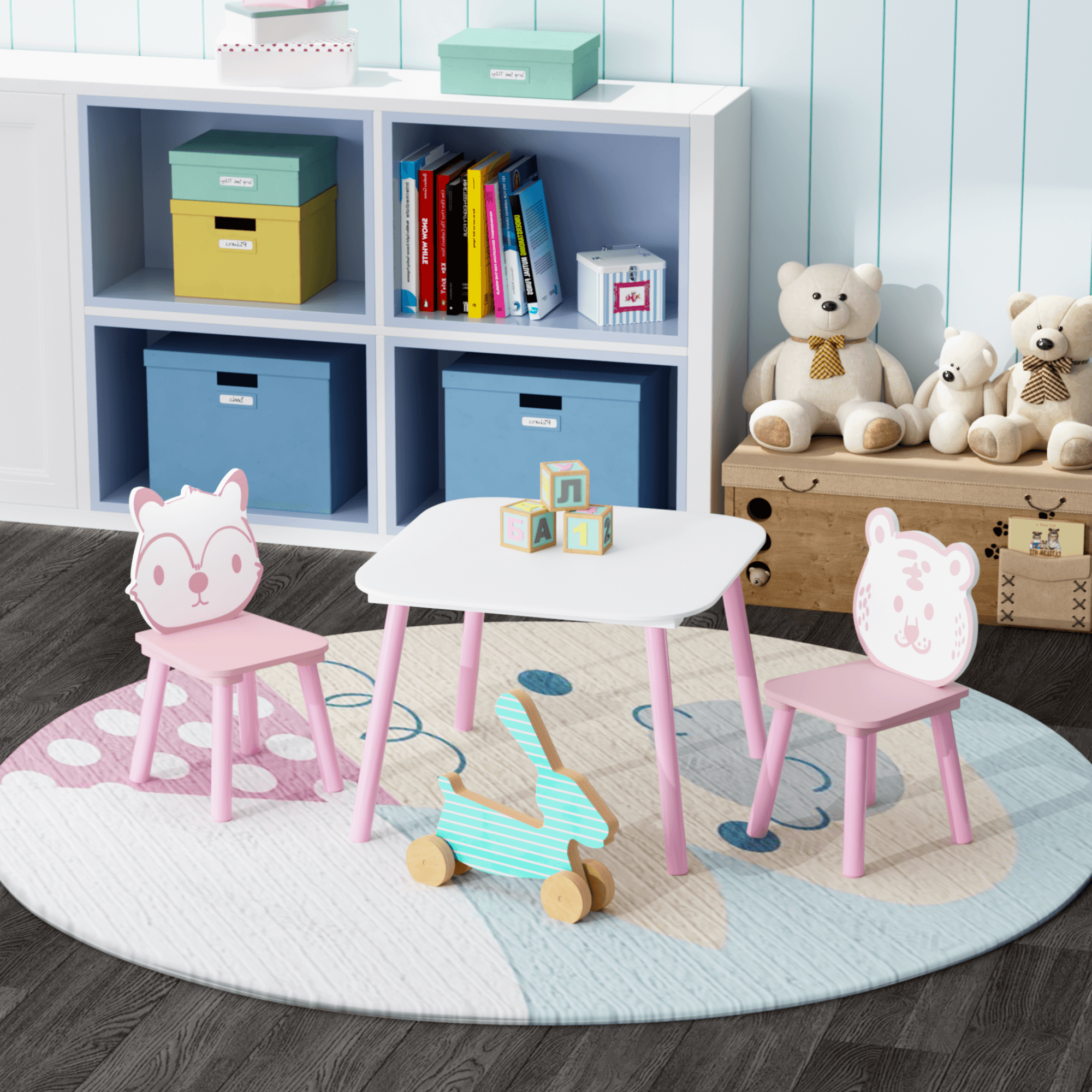 Kids Table and Chair Set