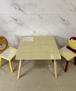 3 Pieces Toddler Table and Chair Set