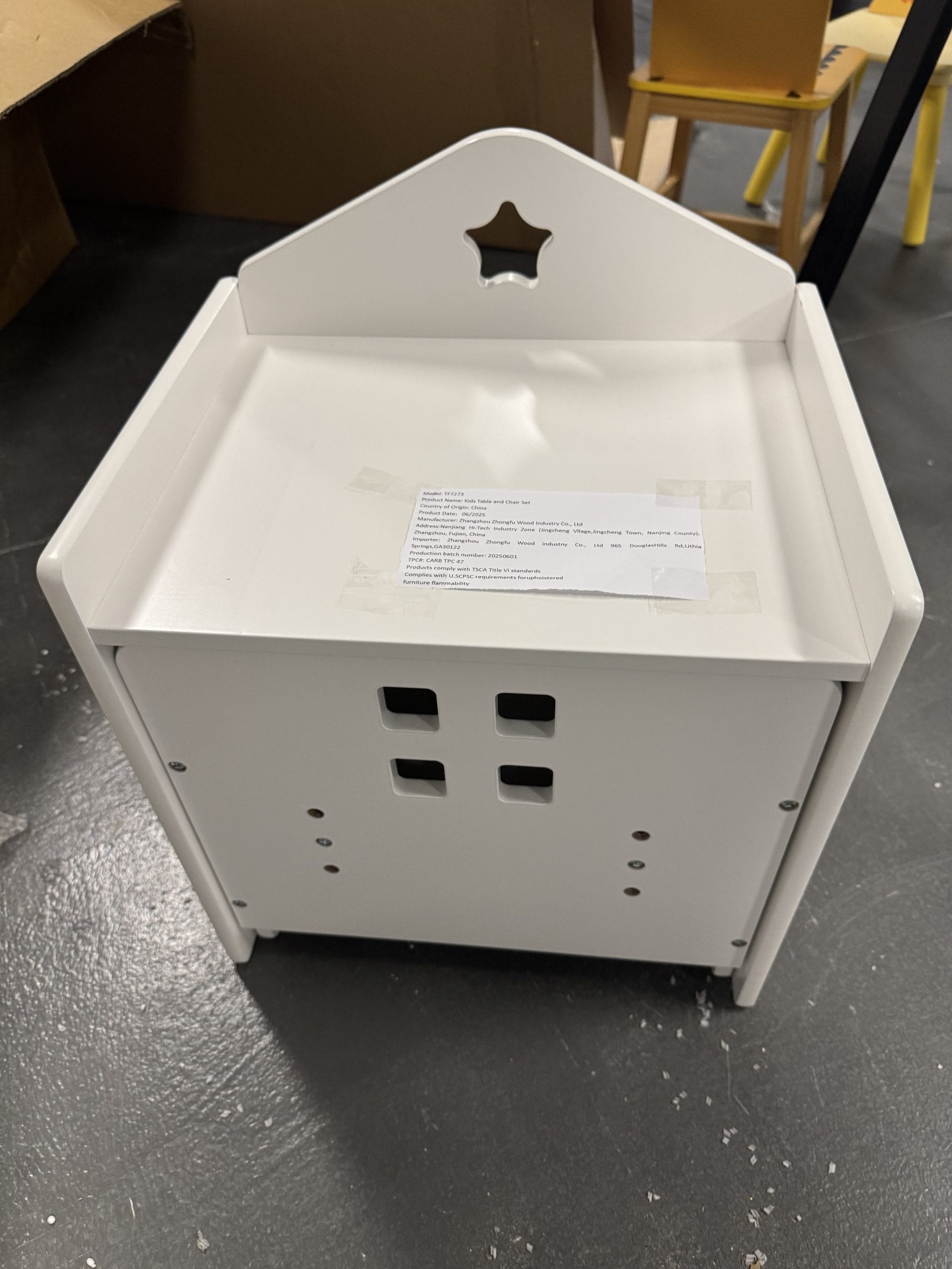 Montessori Weaning Table and Chair Set