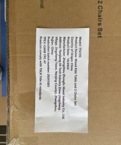 Kids Table and 2 Chairs Set