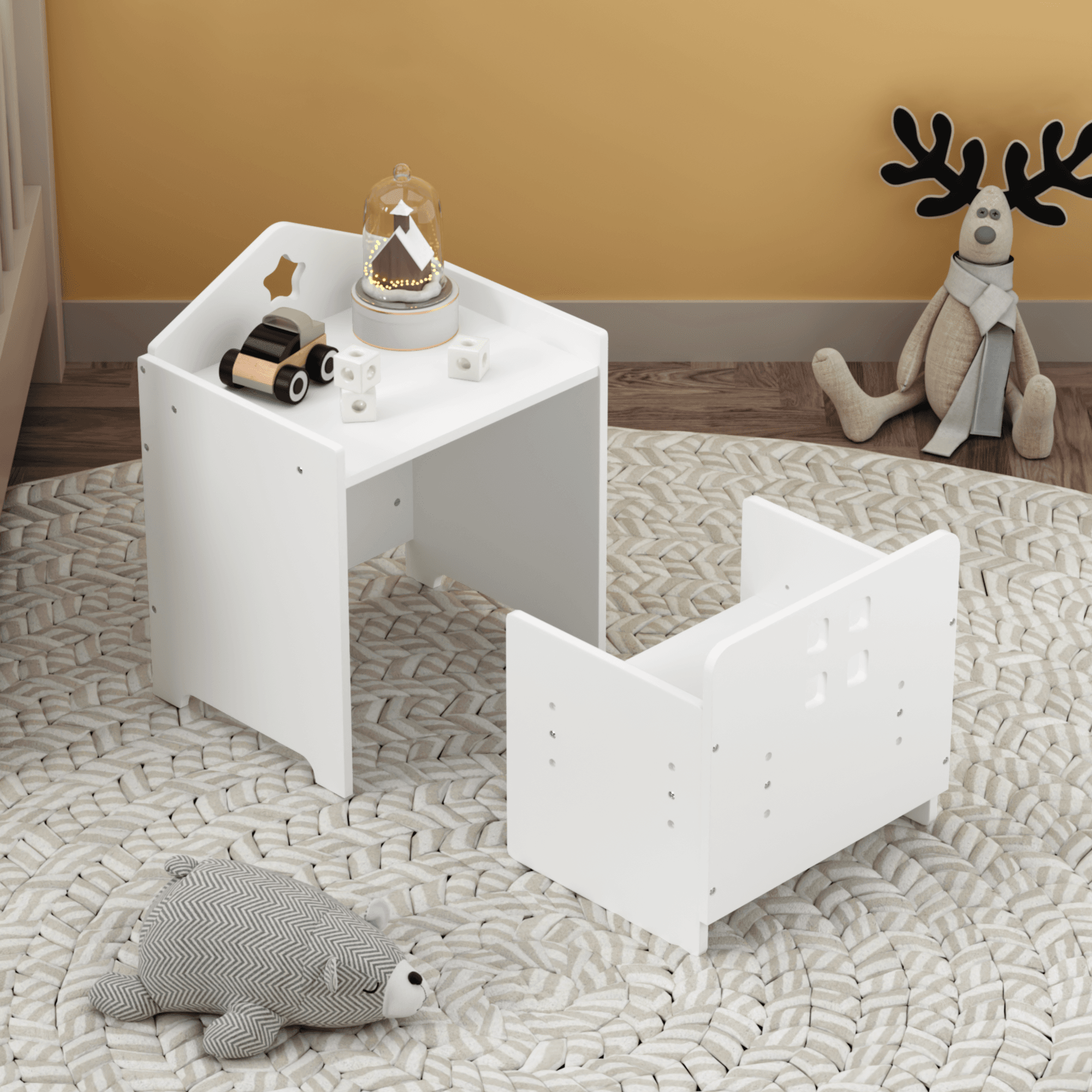 Montessori Weaning Table and Chair Set