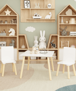 Wooden Activity Play Table Set