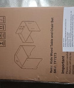 Montessori Weaning Table and Chair Set