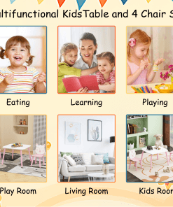 Kids Table and Chair Set