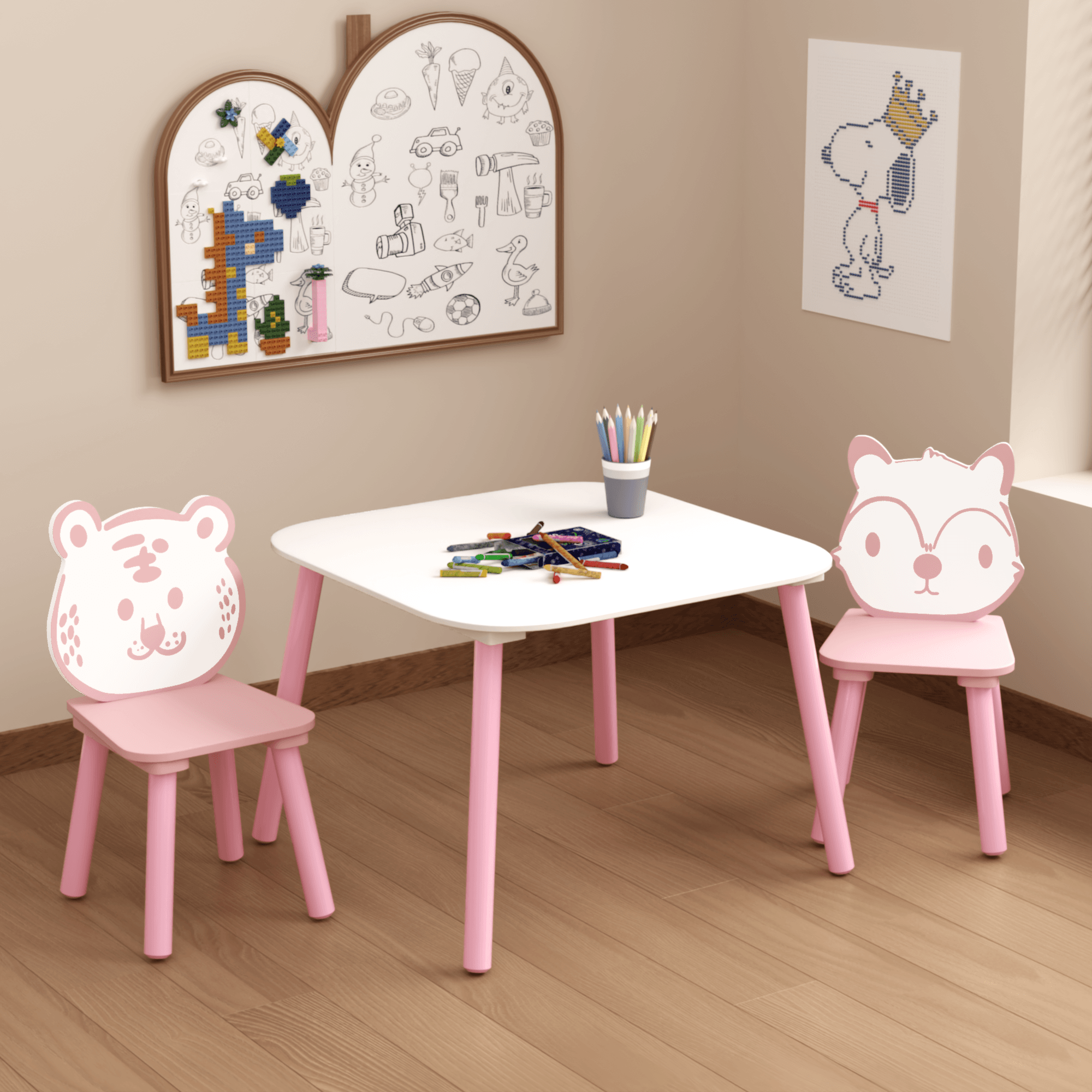 Kids Table and Chair Set