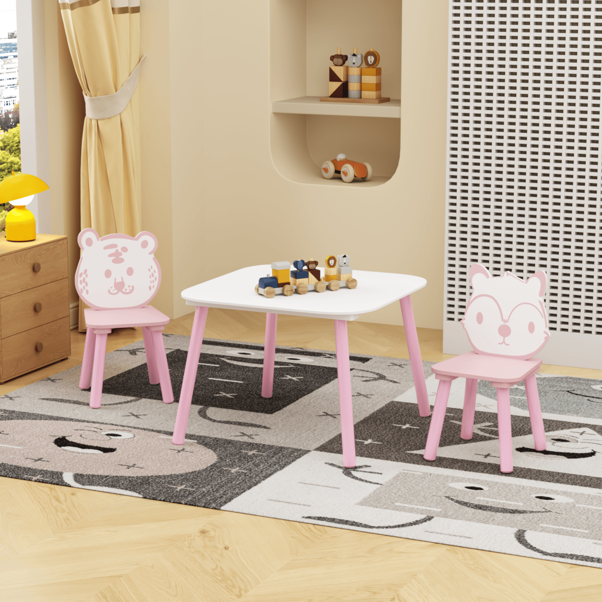 Kids Table and Chair Set