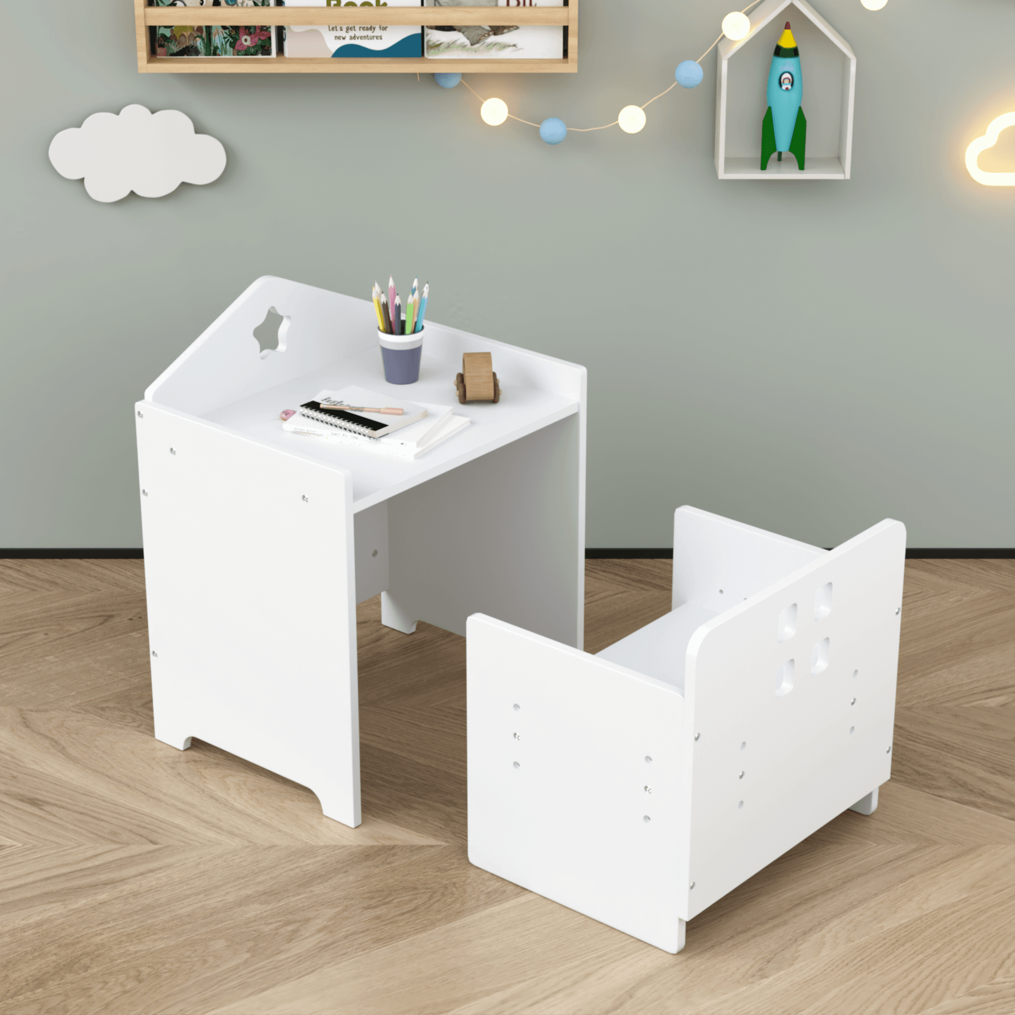 Montessori Weaning Table and Chair Set