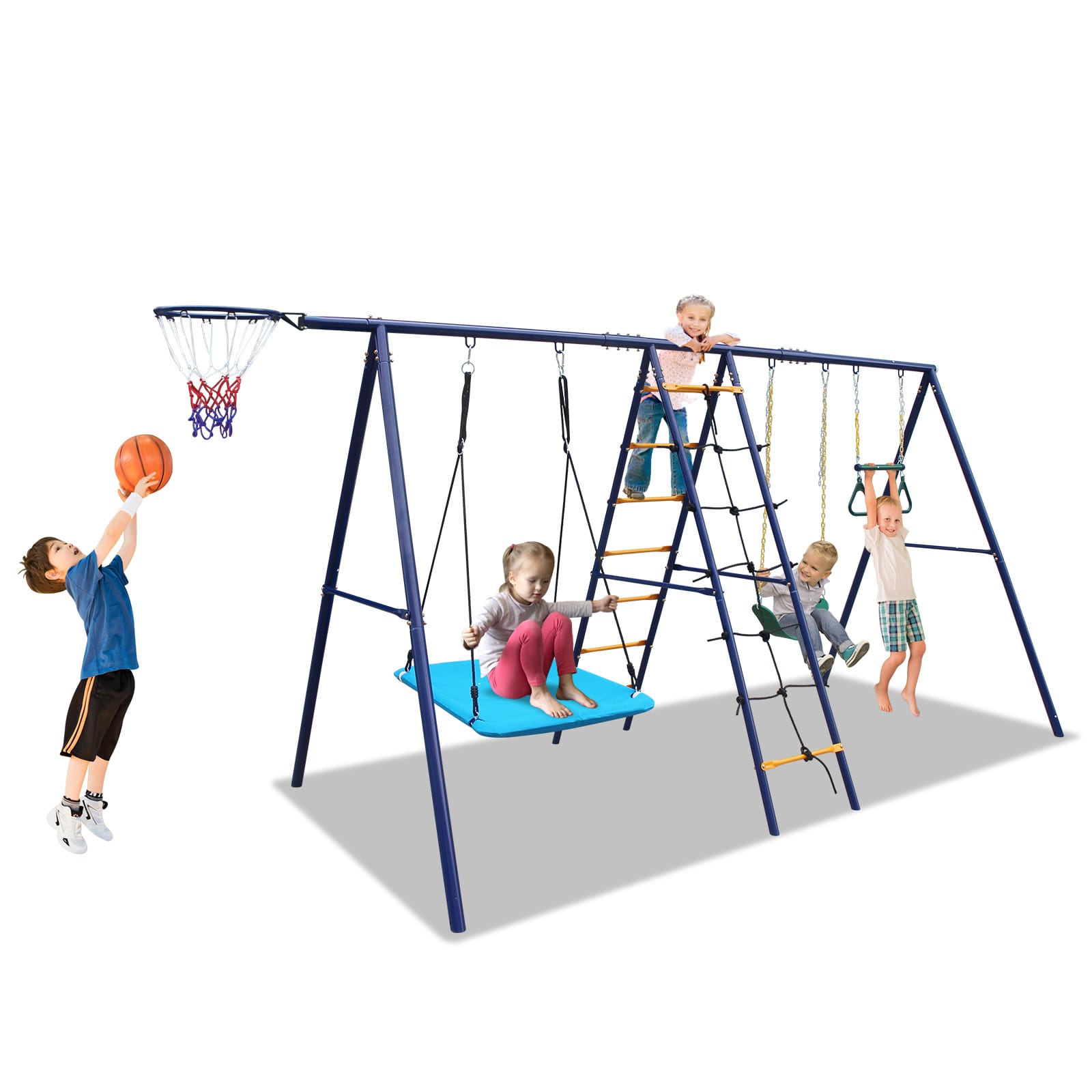 6 in 1 Swing Set