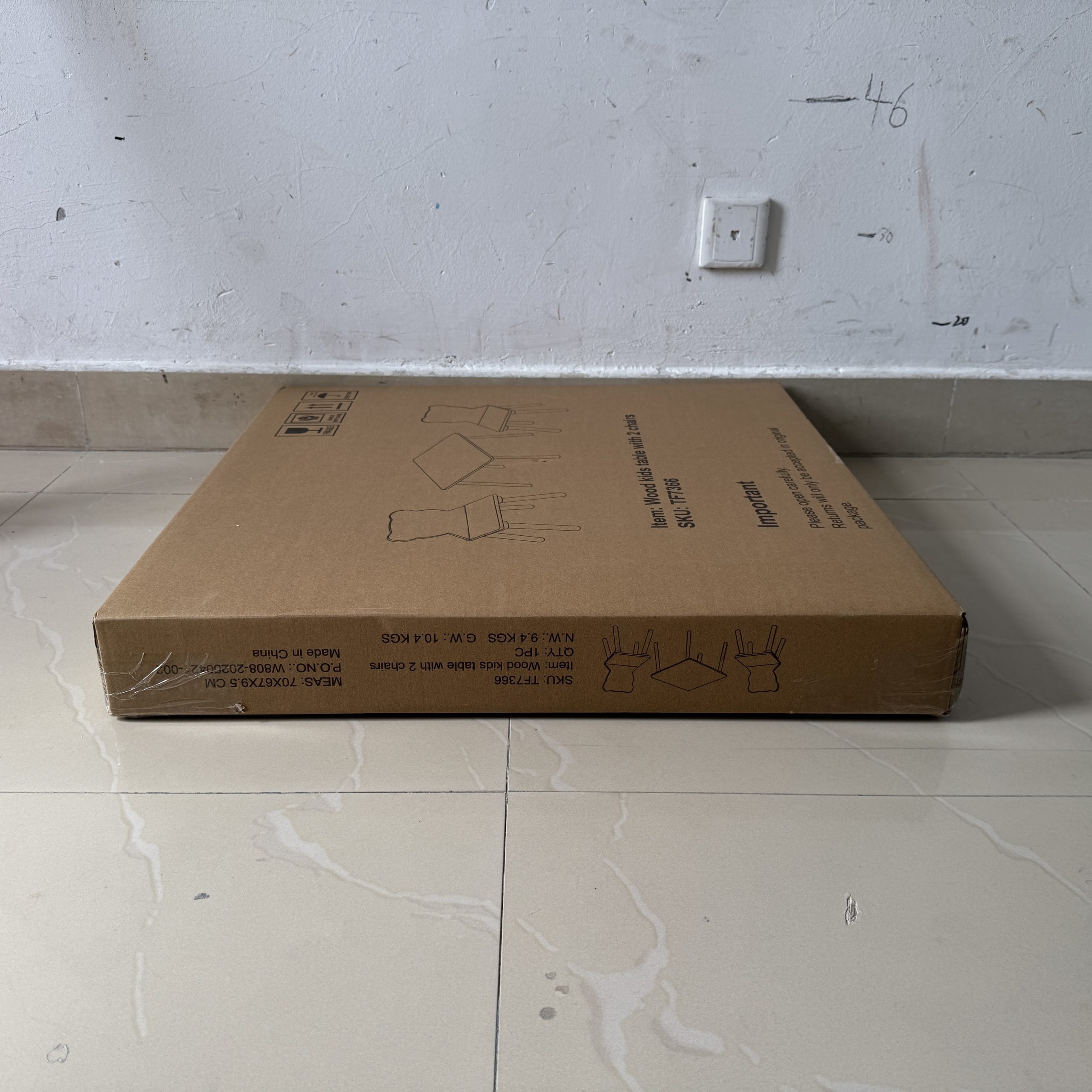 Kids Table and Chair Set