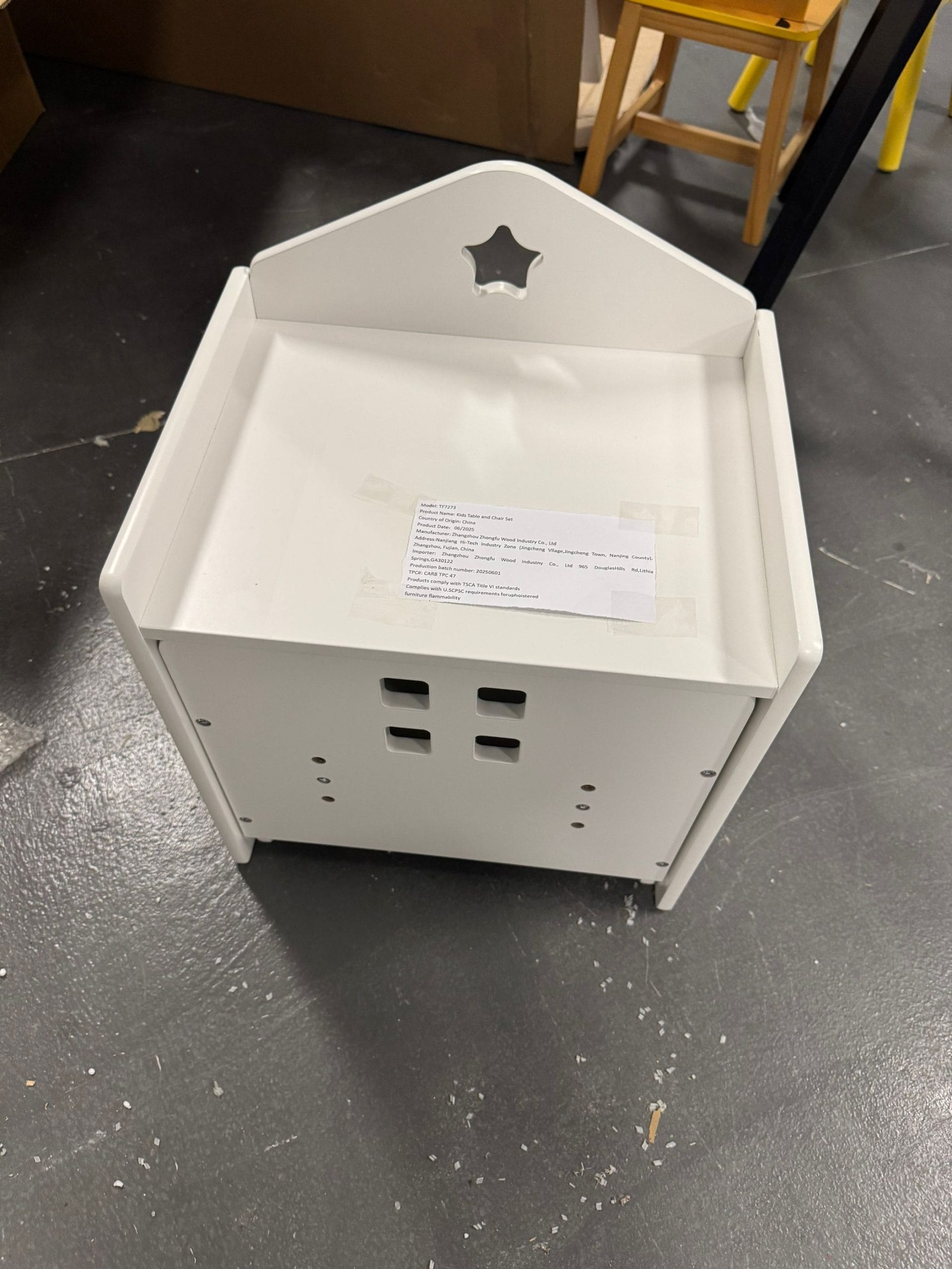 Montessori Weaning Table and Chair Set