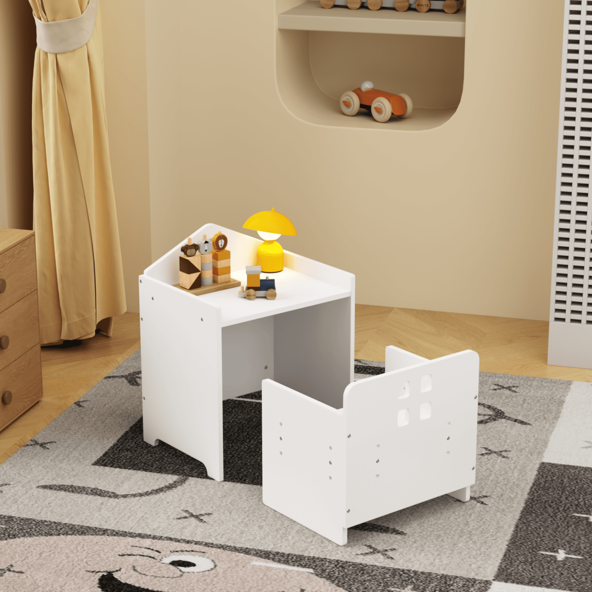 Montessori Weaning Table and Chair Set