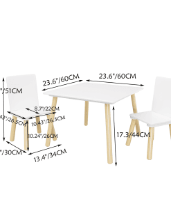 Wooden Activity Play Table Set