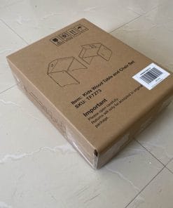 Montessori Weaning Table and Chair Set