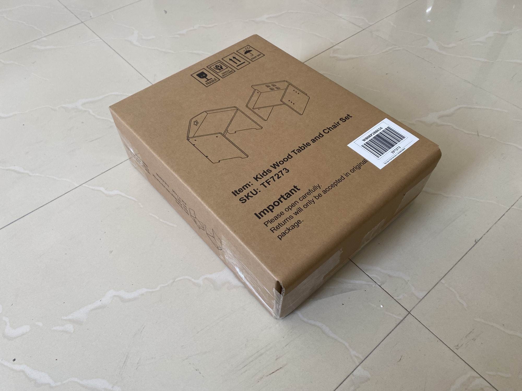 Montessori Weaning Table and Chair Set