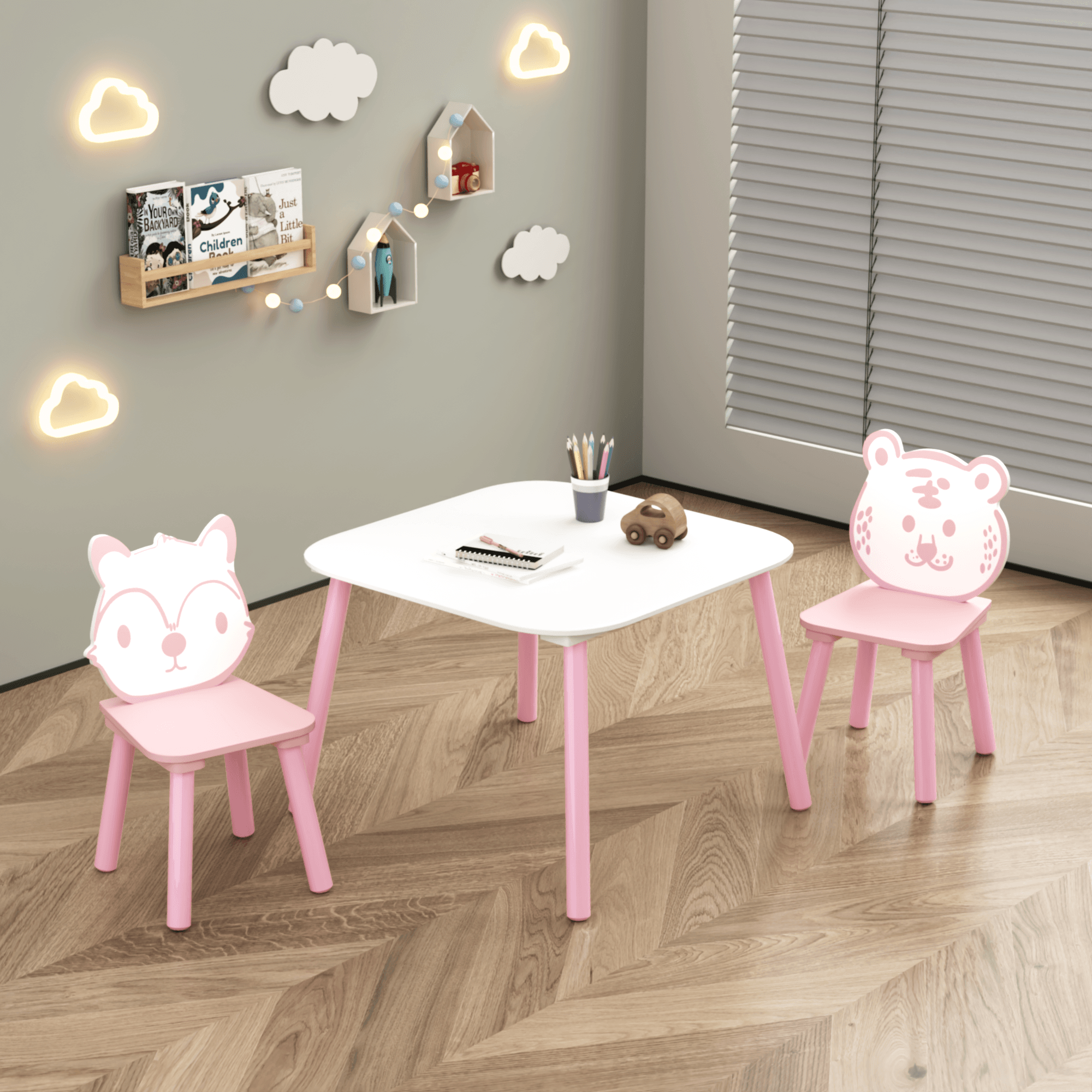 Kids Table and Chair Set