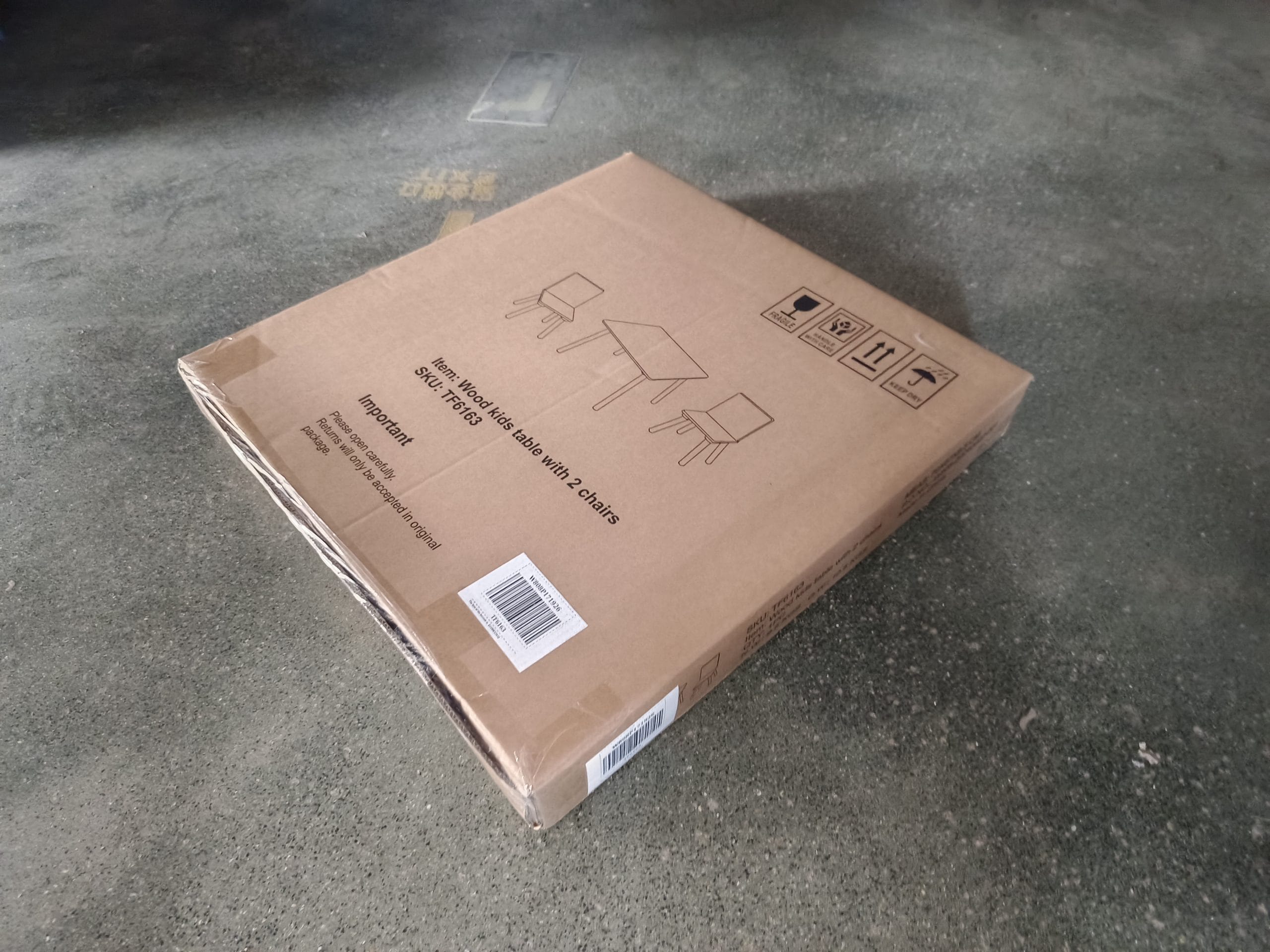 Wooden Activity Play Table Set