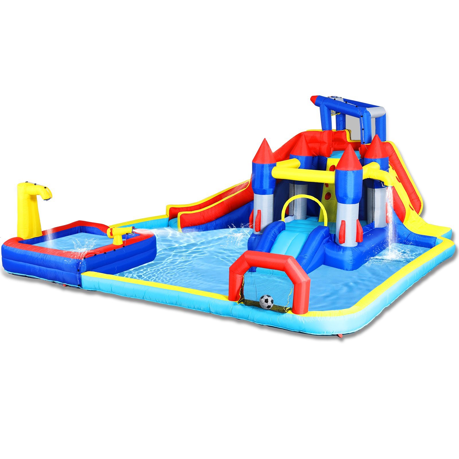 10 In1 Inflatable Slide Water Park