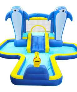 8 In1 Inflatable Slide Water Park