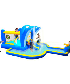 8 In1 Inflatable Slide Water Park