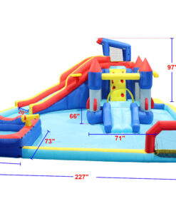 10 In1 Inflatable Slide Water Park