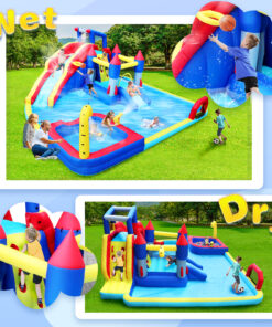 10 In1 Inflatable Slide Water Park