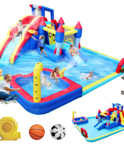 10 In1 Inflatable Slide Water Park