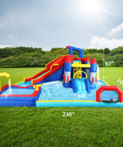 10 In1 Inflatable Slide Water Park