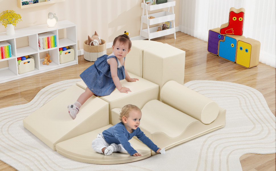 7-Piece Indoor Climbing Foam