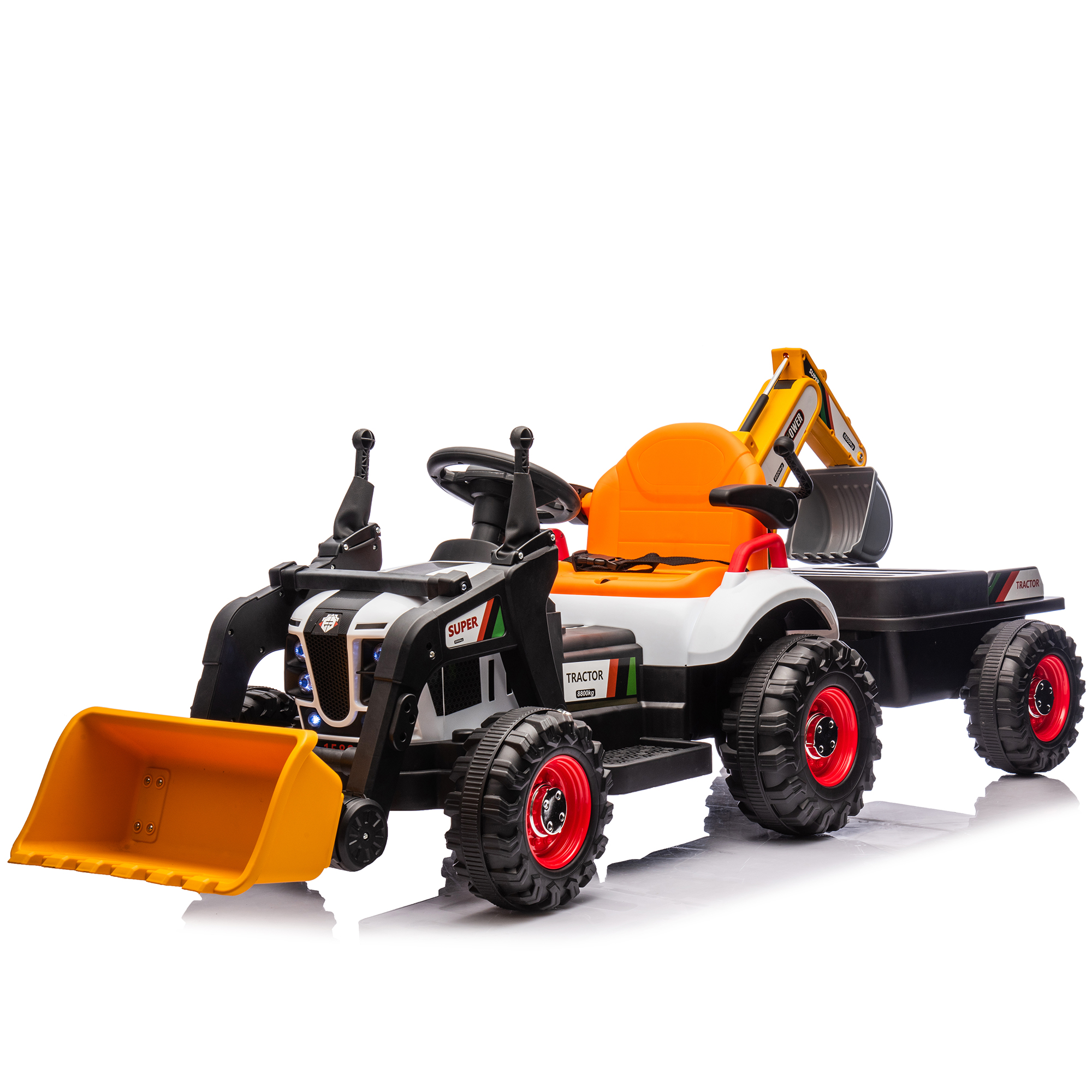 24V Ride-On Electric Tractor Toy