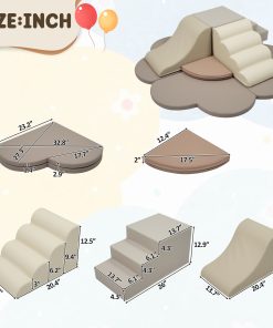 6-Piece Baby Climbing Foam