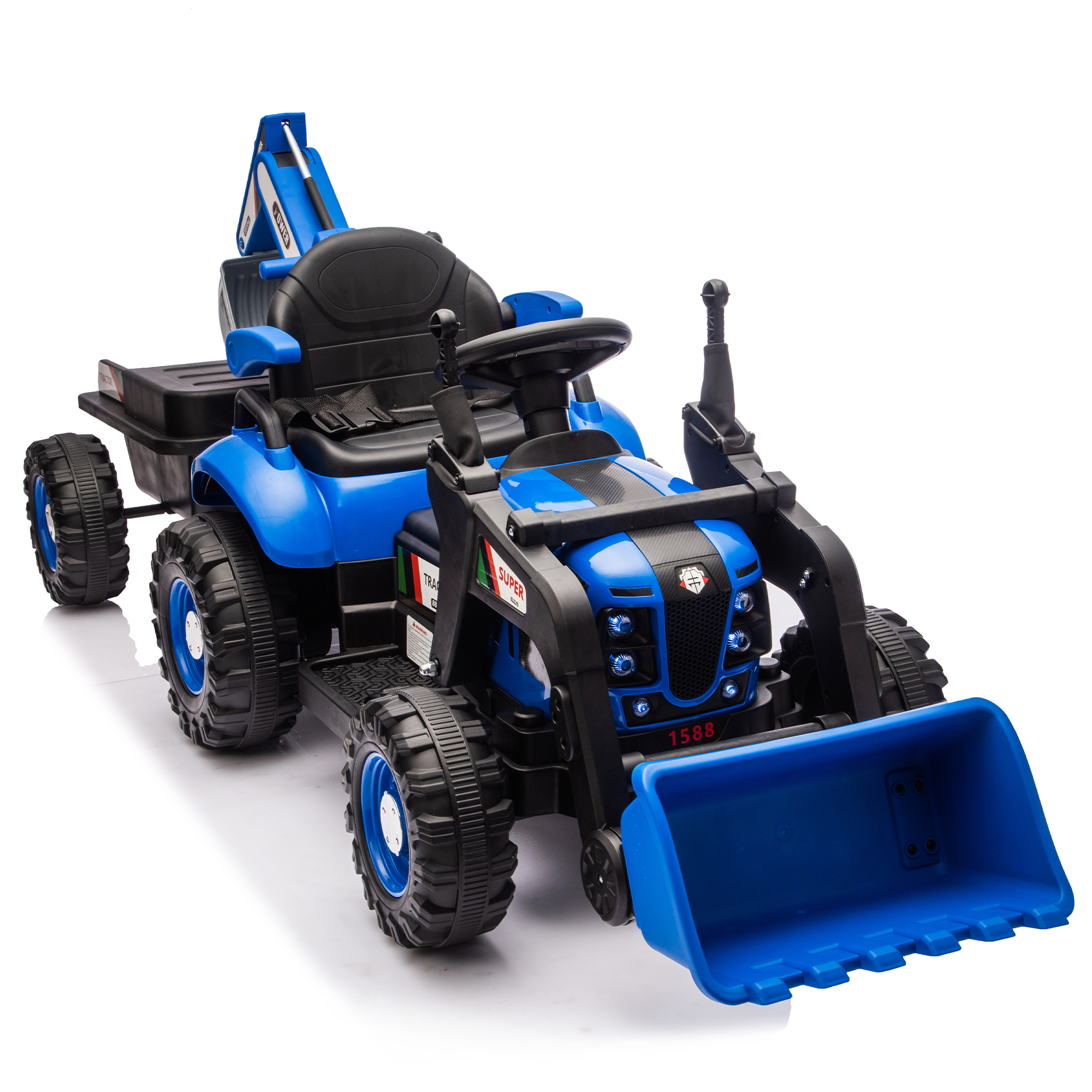24V Ride-On Electric Tractor Toy