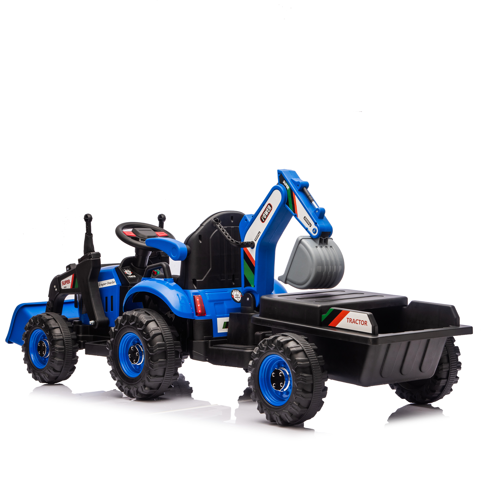 24V Ride-On Electric Tractor Toy