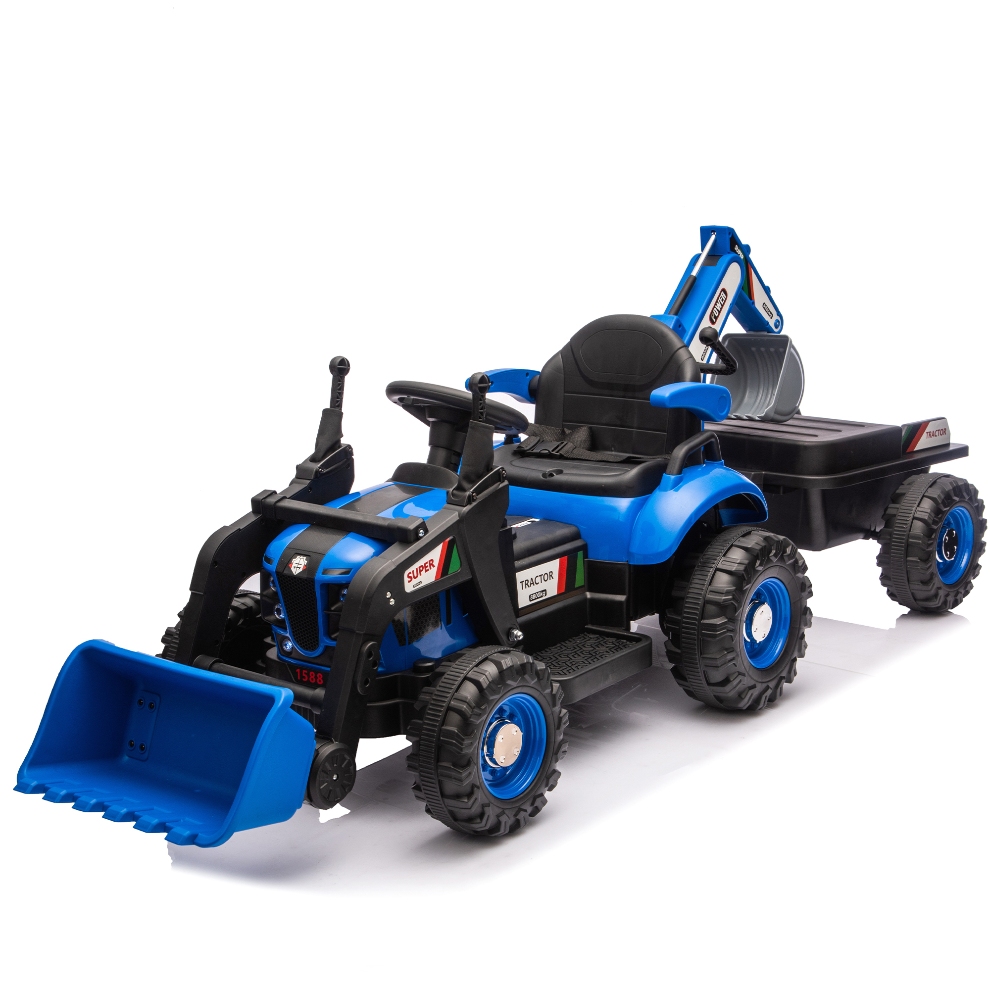 24V Ride-On Electric Tractor Toy