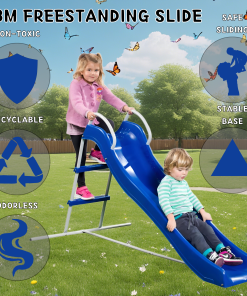 1.8m Kids Plastic Slide