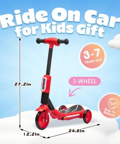 2in1 Ride On Three-Wheel Balance Scooter