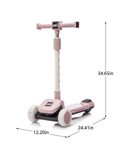 Ride On 3-Wheel Scooter