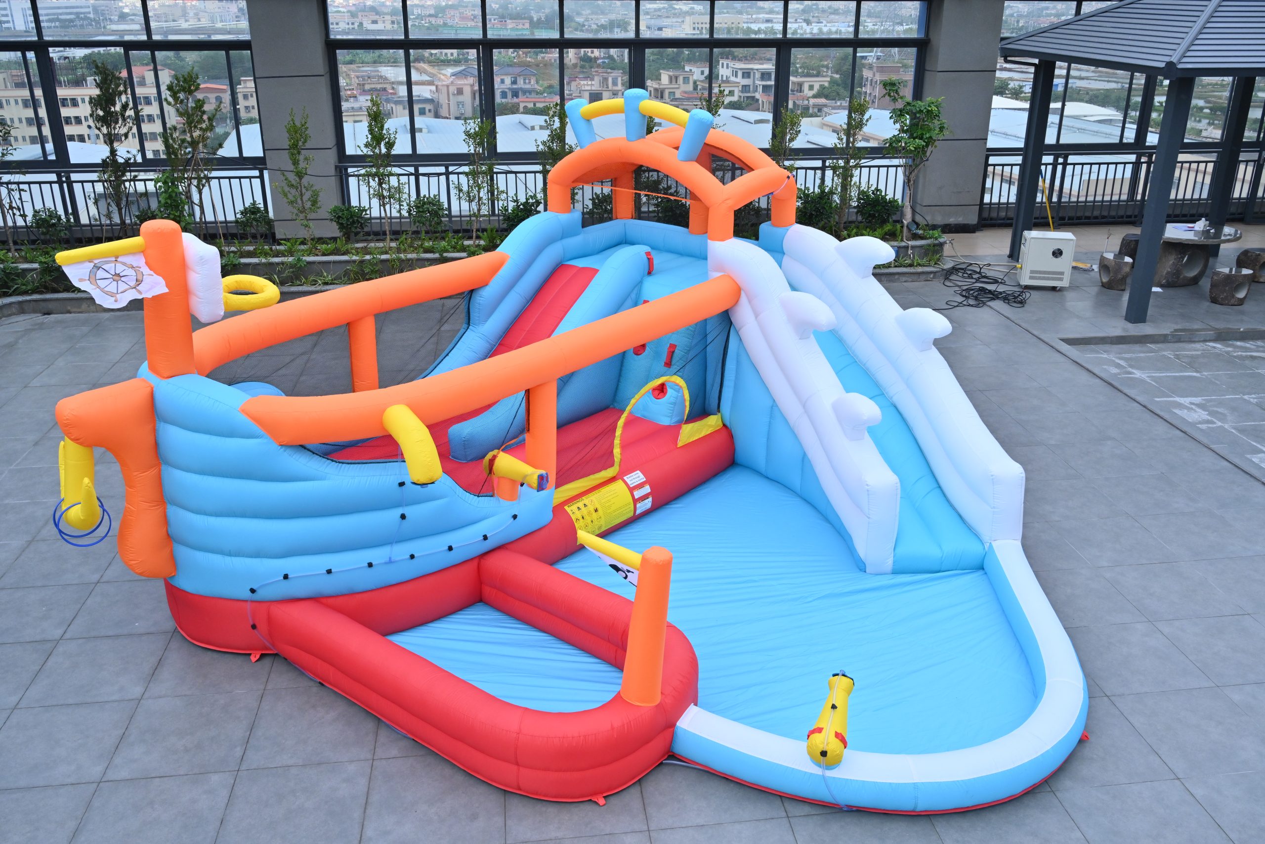 9 in1 Inflatable Slide Water Park