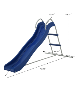 1.8m Kids Plastic Slide