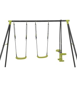 Triple Metal Safe Swing Set