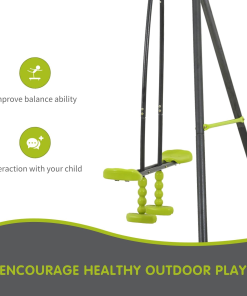 Triple Metal Safe Swing Set