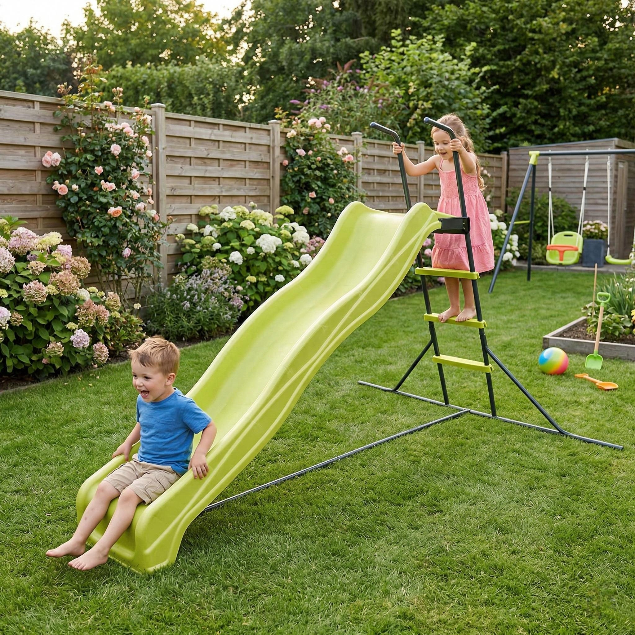 2.2M Kids Plastic Slide Indoor