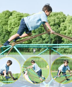 12ft Geometric Dome Climber Play Center