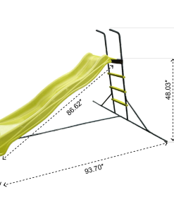 2.2M Kids Plastic Slide Indoor