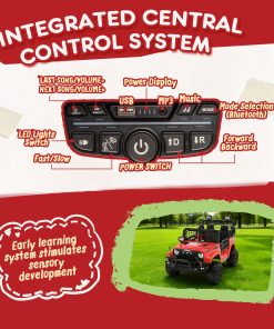 24V 100W*2 Two-seater Ride On Car