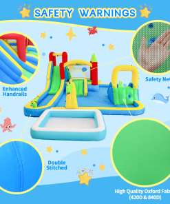 11 in1 Inflatable Slide Water Park